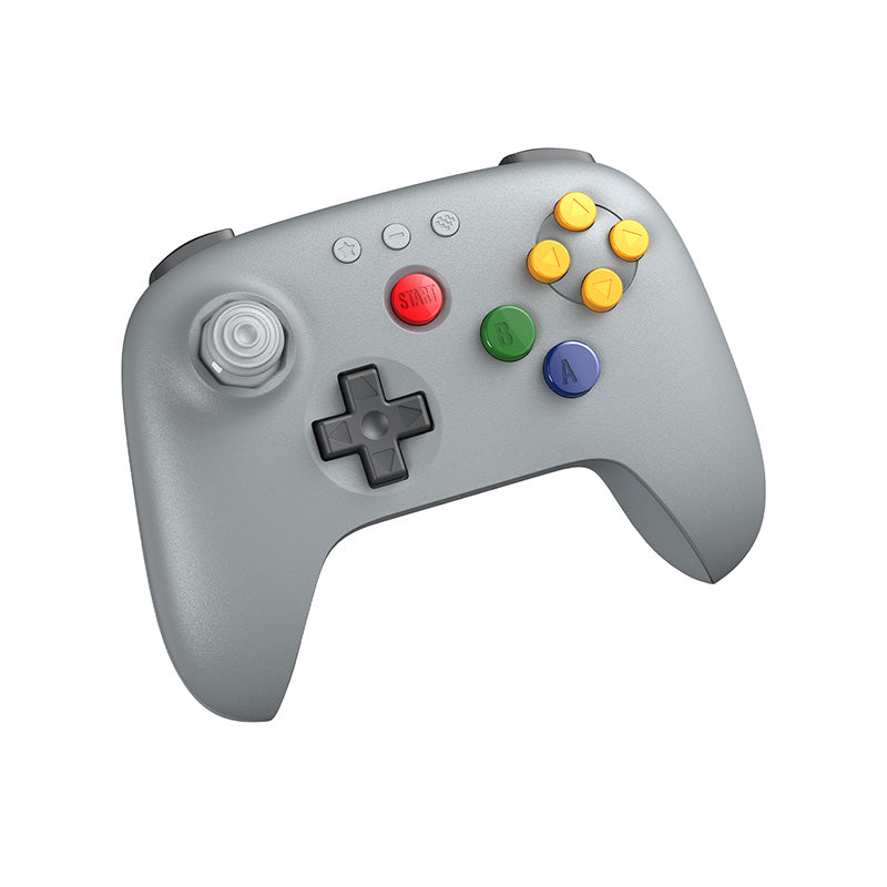 8BitDo 64 2.4G Wireless Controller - Classic Grey